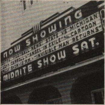 Lansing Drive-In Theatre - Marquee - Photo From Rg (newer photo)